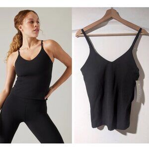 Athleta | Elation V-Neck Built-In Bra Tank A-C In Black